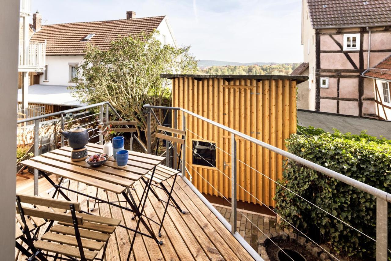 Ferienhaus Altstadtflair Bad Wildungen - Bis 8 Personen מראה חיצוני תמונה