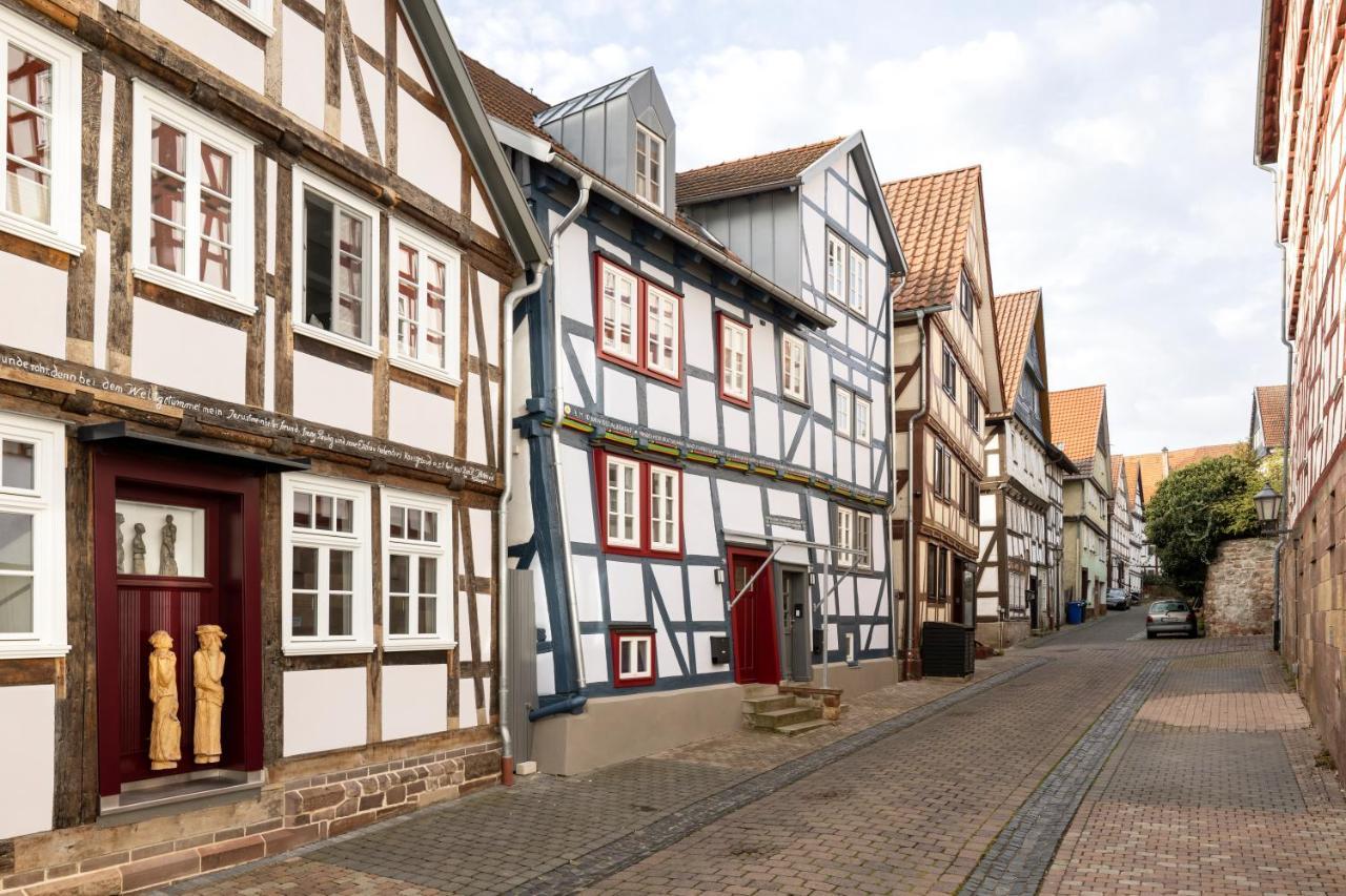 Ferienhaus Altstadtflair Bad Wildungen - Bis 8 Personen מראה חיצוני תמונה